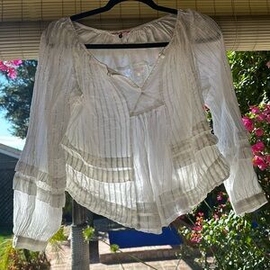 Rebecca Taylor White and Silvee Blouse